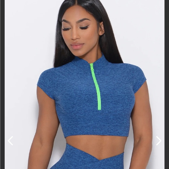 BOMBSHELL SPORTSWEAR crop top size small - Picture 3 of 10